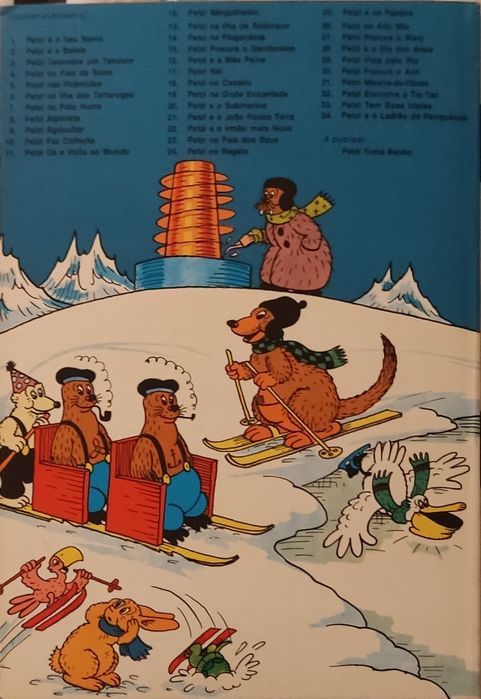 Petzi no Pólo Norte ®1987