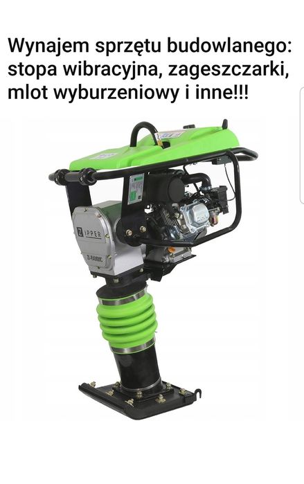 Minikoparka ,Wiertnica ,spalinowa,betoniarka,Łata wibracyj. wynajem