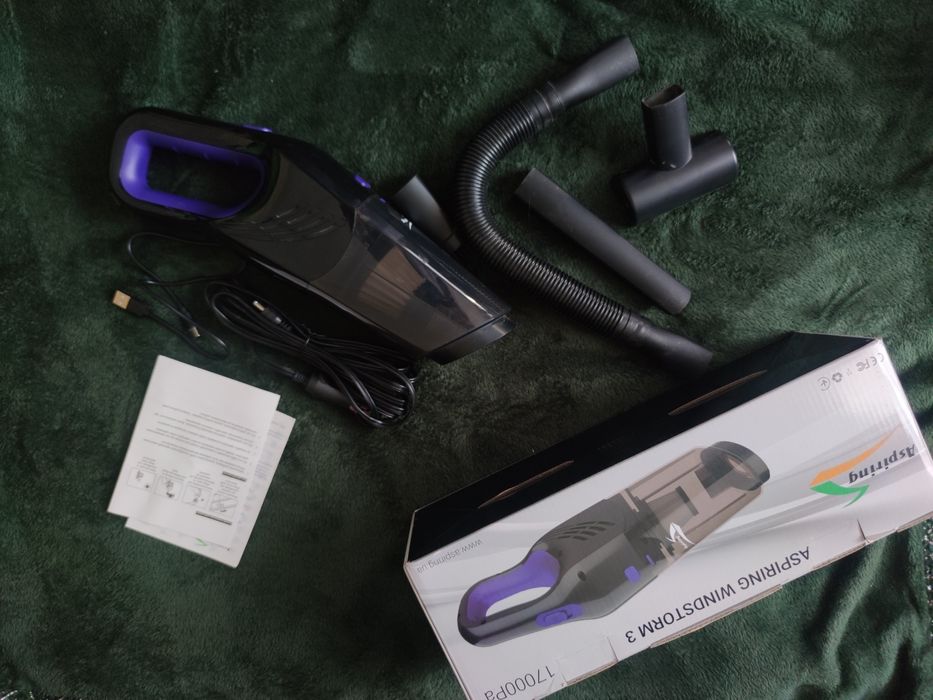 Автомобільний пилосос Aspiring windstorm 3  не вмикається!