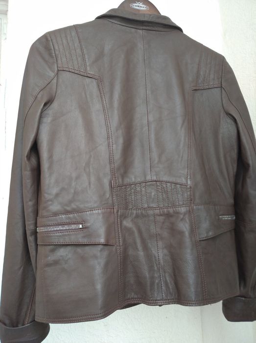 Куртка кожаная  женская