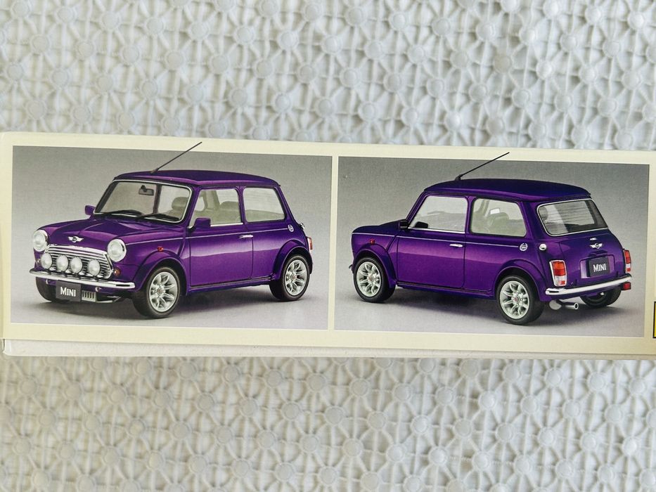 Samochód Mini Cooper model do sklejenia Hasegawa 20814