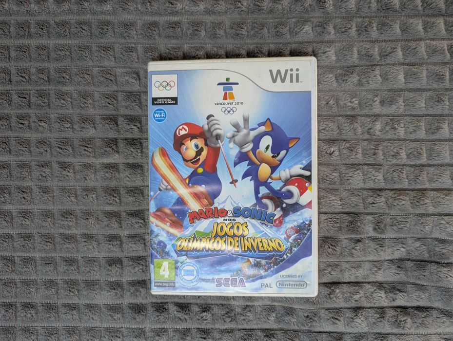 Lote 5 Jogos Wii - Mario & Sonic, Namco, Chicken Little + Extras