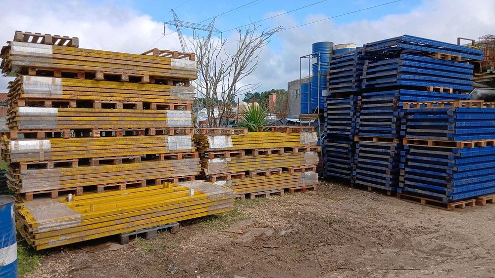 Estantes Industriais, Racks NOVAS e USADAS Picking