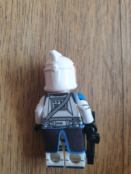 Custom hełm Riot Trooper Redmil Phase 1 Wojny Klonów lego star wars