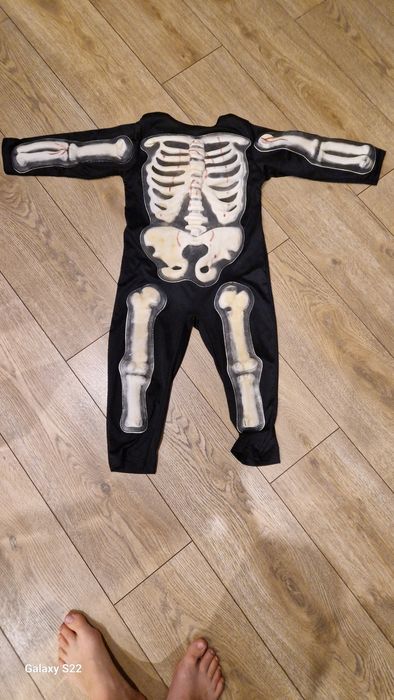 Strój hallowen kościotrup