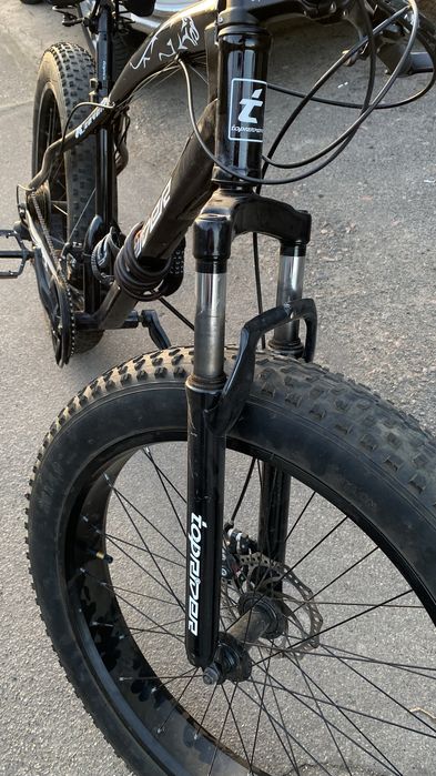Велосипед горный фетбайк 26 дюймов Toprider 215, рама 17"