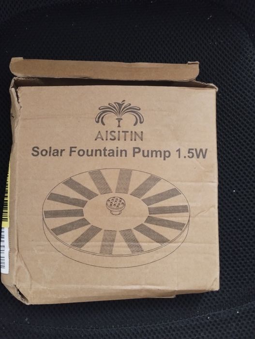 Fontanna solarną 1,5 w
