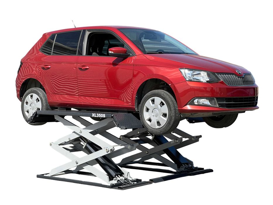 Podnośnik samochodowy 3,5T nożycowy 185cm GRUBBER XL350S