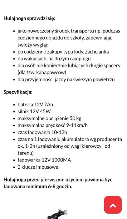 Hulajnoga elektryczna