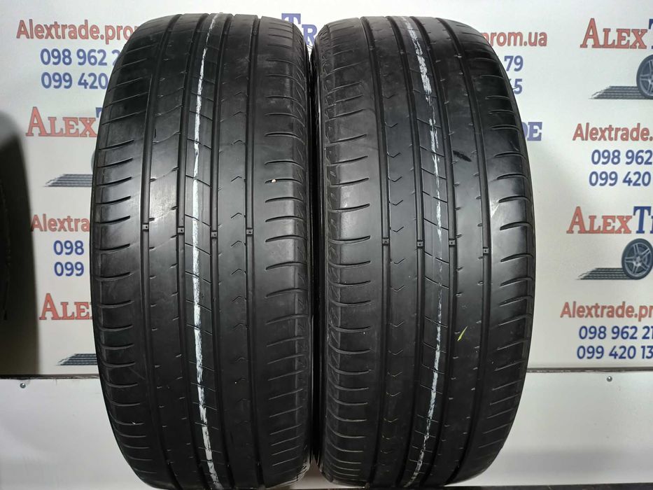2 шт. 215/55 R18 Kumho Ecsta HS51 літні шини вживані, 2022 рік