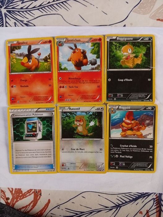 6 Cartas Pokémon- Black & White