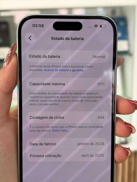 Iphone 15 6/128GB - Usado