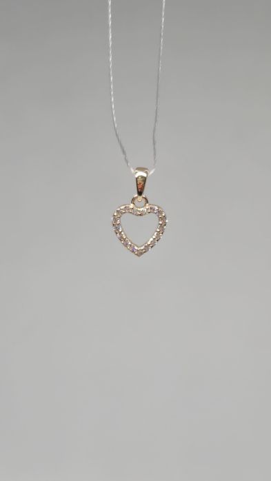 Підвіска "Серце" з червоного золота. Sovissimo.