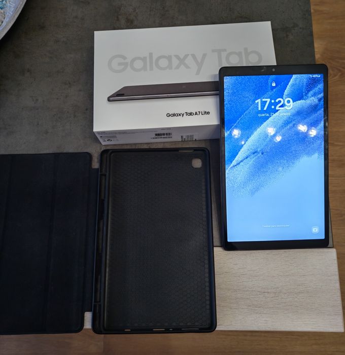 Tablet Samsung A7 lite + capa