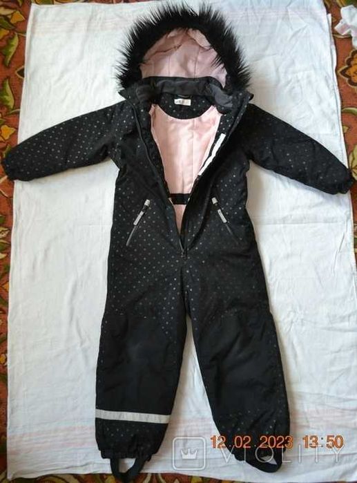 Комбинезон детский утеплённый "H&M". С капюшоном. EUR 116. Bangladesh