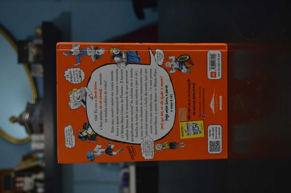 Livro "Eu Cómico o maior maluco do riso!" - James Patterson