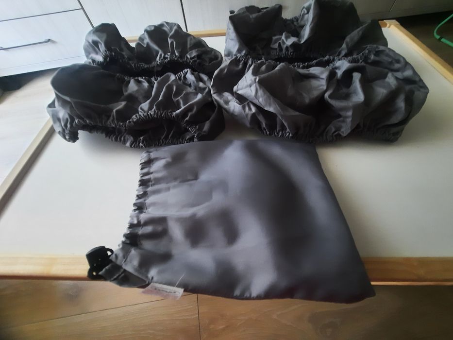 Pokrowce na koła wózka dziecięcego