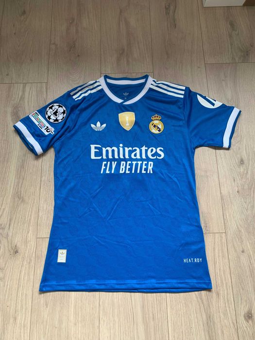 Niebieska koszulka Real Madryt 2025/26 Trzeci Komplet