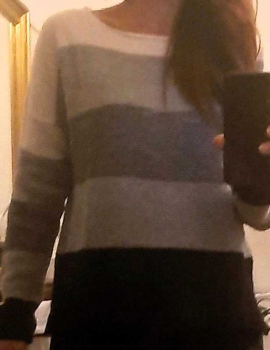 Camisola às riscas