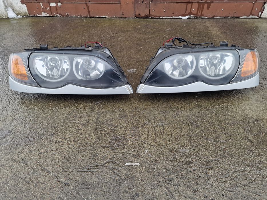 Lampy przód bmw e46 lift komplet kierunkowskazy