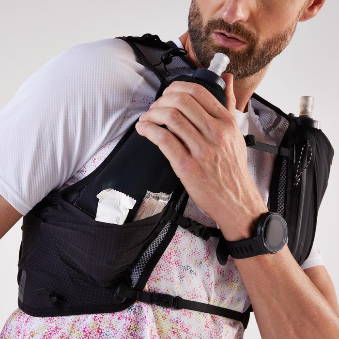 Mochila de Trail Running 10L Bolsa de Água 1L Incluída Unissexo 900