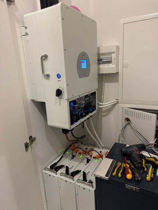 Налаштування гібридного інвертора DEYE.  Онлайн оновлення ПО