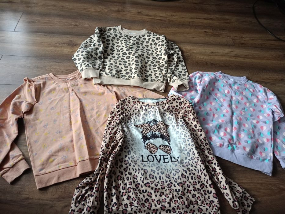 Bluzy dla dziewczynki rozmiar 134-140