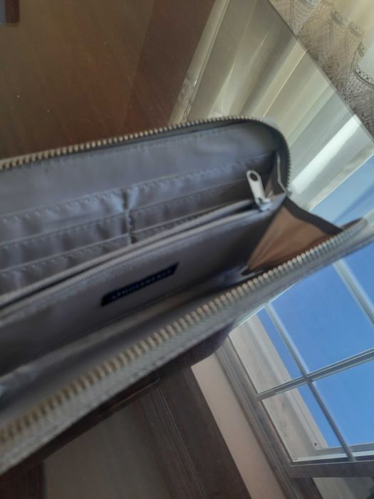 Carteira bolsa mala primark | porta moedas creme padrão cobra |dourado