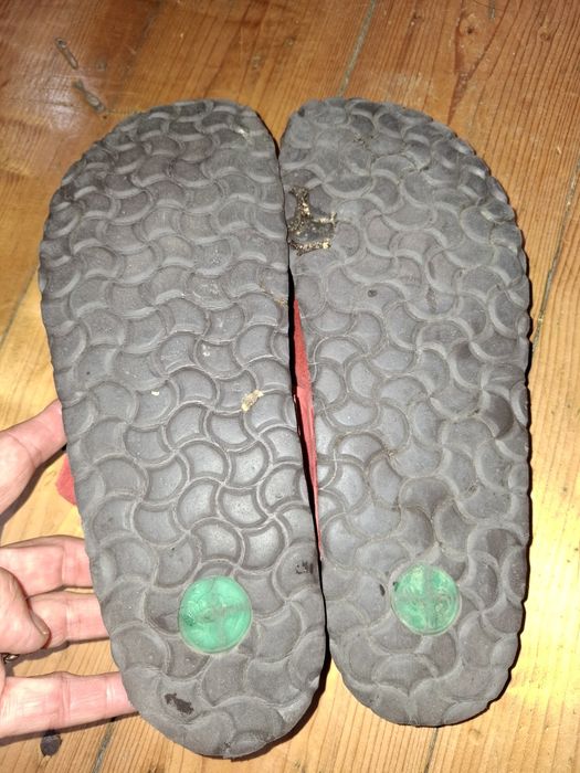 Salamander japonki, klapki na korkowej podeszwie  41
