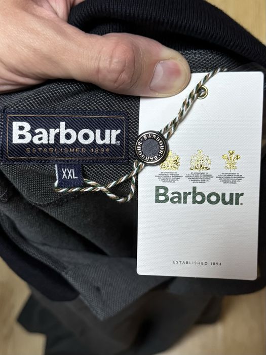 Barbour поло футболка 2XL размер спортивная серая