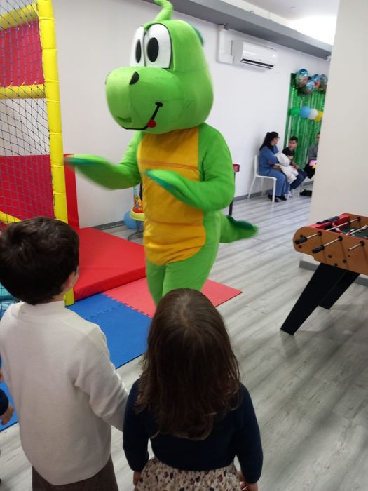 Mascote DINOSSAURO - Festas infantis