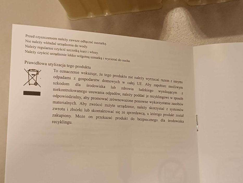 Suszarka do włosów Eloy, granatowa