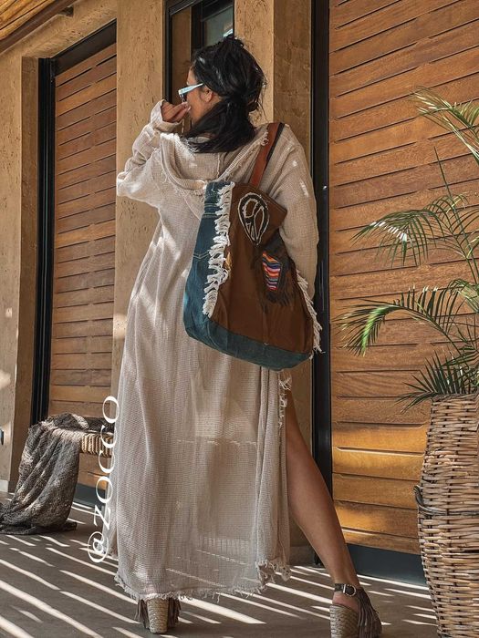 ZOCCO letni płaszcz z siateczki