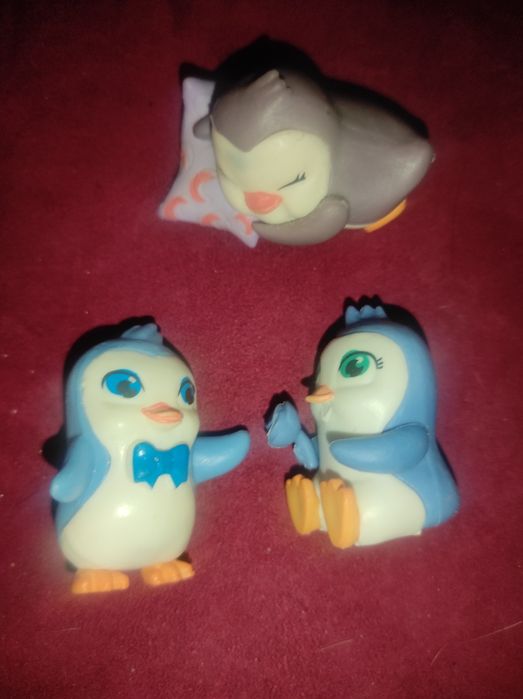 Pinguins PVC antigos