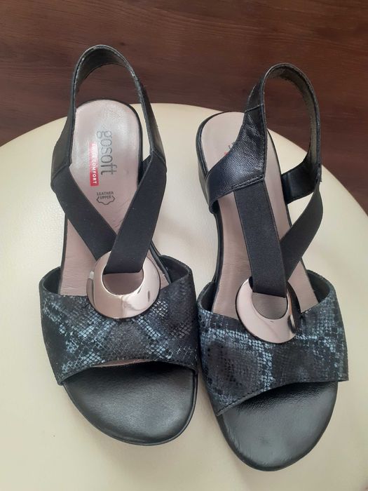 sandały skórzane 37