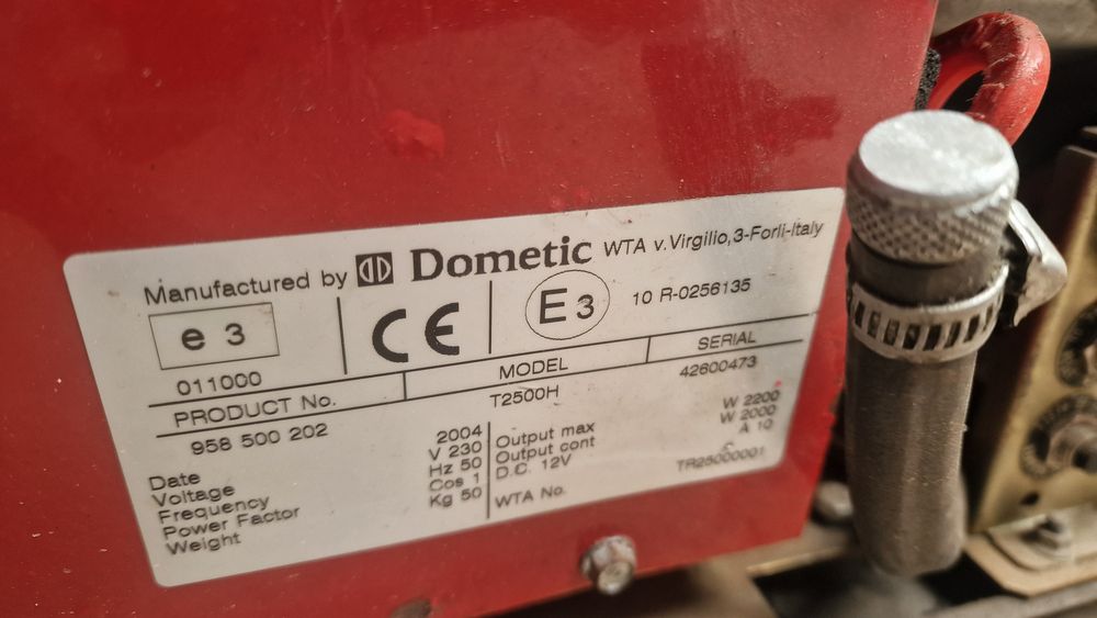 Gerador Dometic 2500h Autocaravana