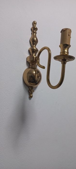 Candeeiros de parede em latão