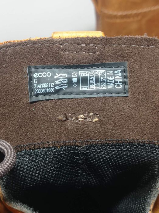 Черевики шкіряні ECCO Grainer waterproof 41р.