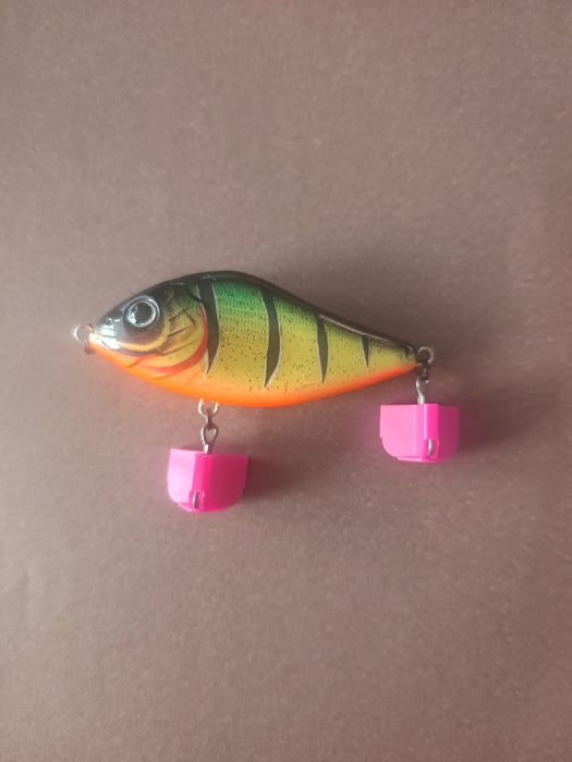 ZESTAW 5x WOBLER Szczupak Sandacz  8cm / 25g