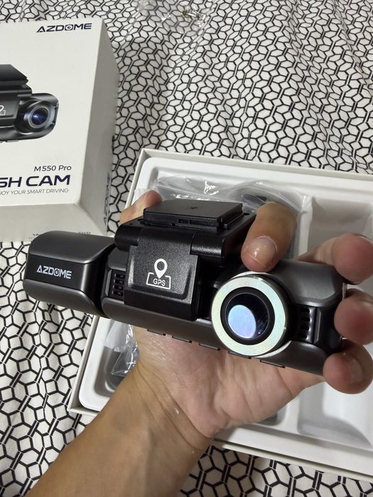 Dash cam nova em caixa