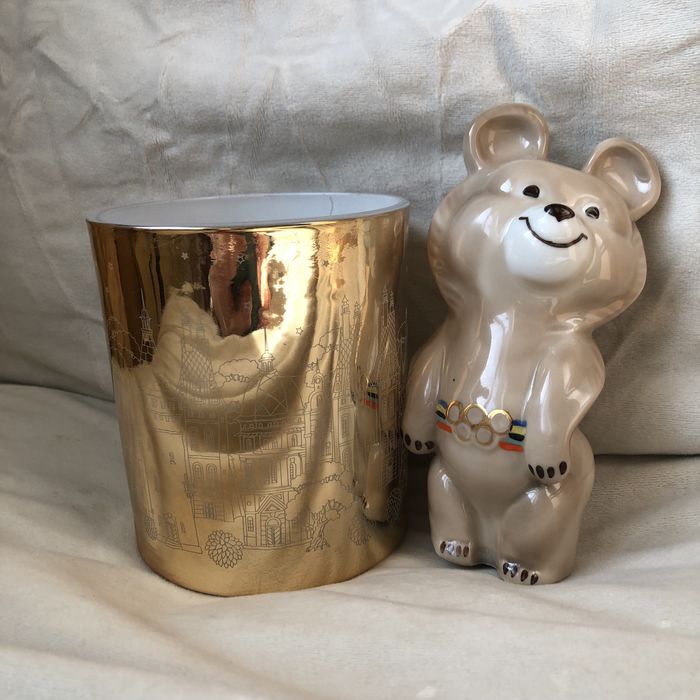 статуетка ведмедик «Олімпійський» СССР, IKEA, H&M Home