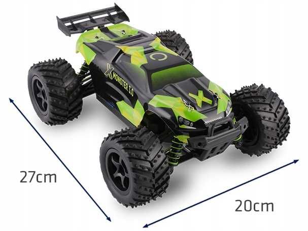 Samochód zdalnie sterowany OVERMAX Monster 45km/h RTR = Ready to Race + AA Gratis