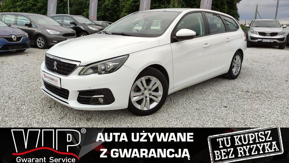 Peugeot 308 1.5 HDI 102 kM Klima Nawigacja Temp LED Bluetooth Serwis GWARANCJA