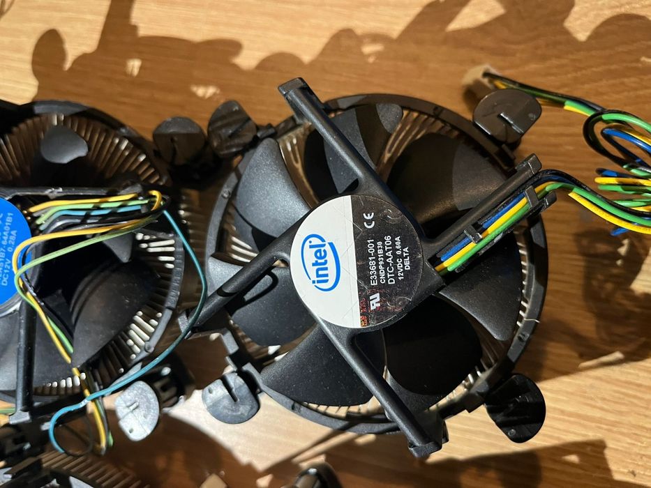 Lote de Coolers Intel e AMD