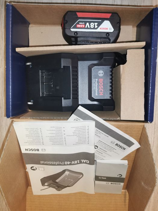 Bosch GSB 18V-21 +akumulator 4ah udar