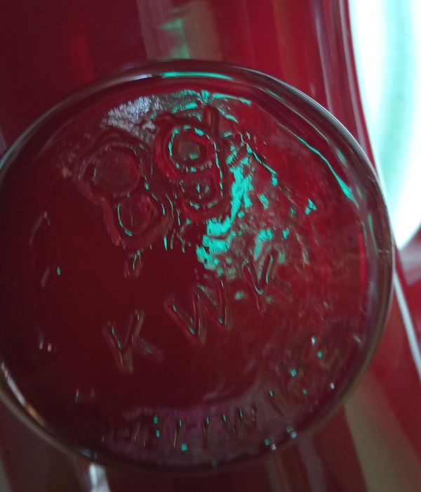 Kufel,dzban wys.22cm.z pamiątkowym napisem KwEK Gliwice  89