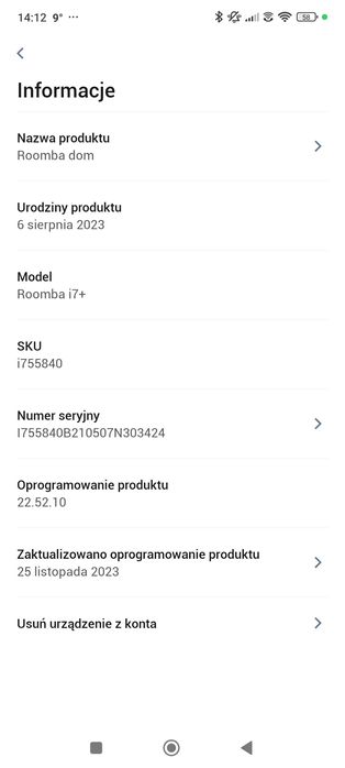 iRobot i7+ , Jak nowy