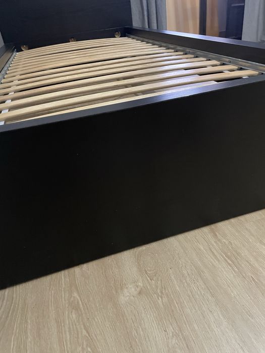 Cama Malm + colchão 90x200