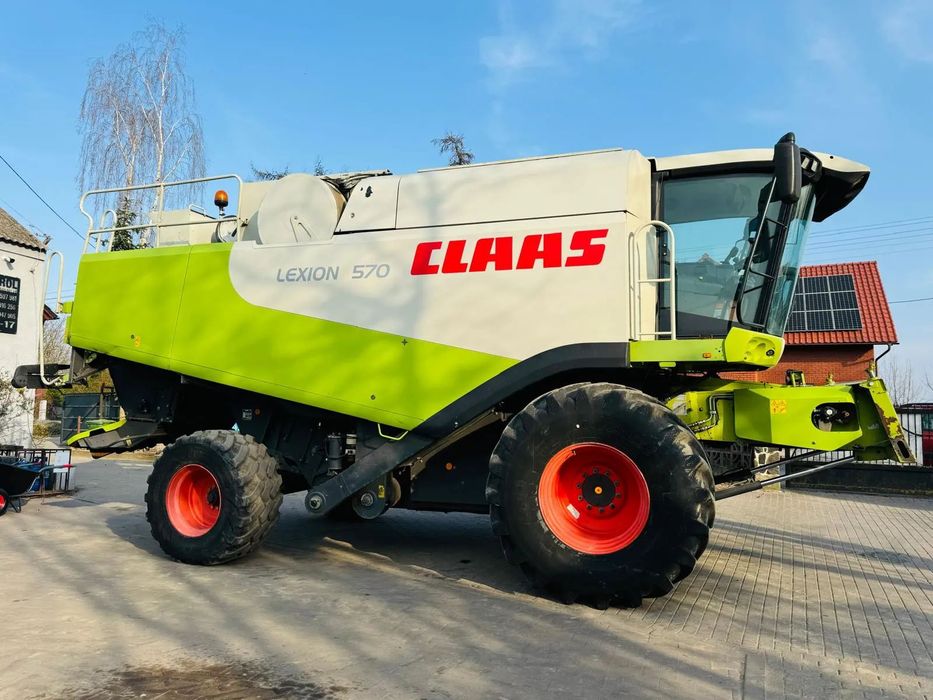 Claas Lexion 570  Claas Lexion 570, 2009r, Hybrid system, heder 6.6m