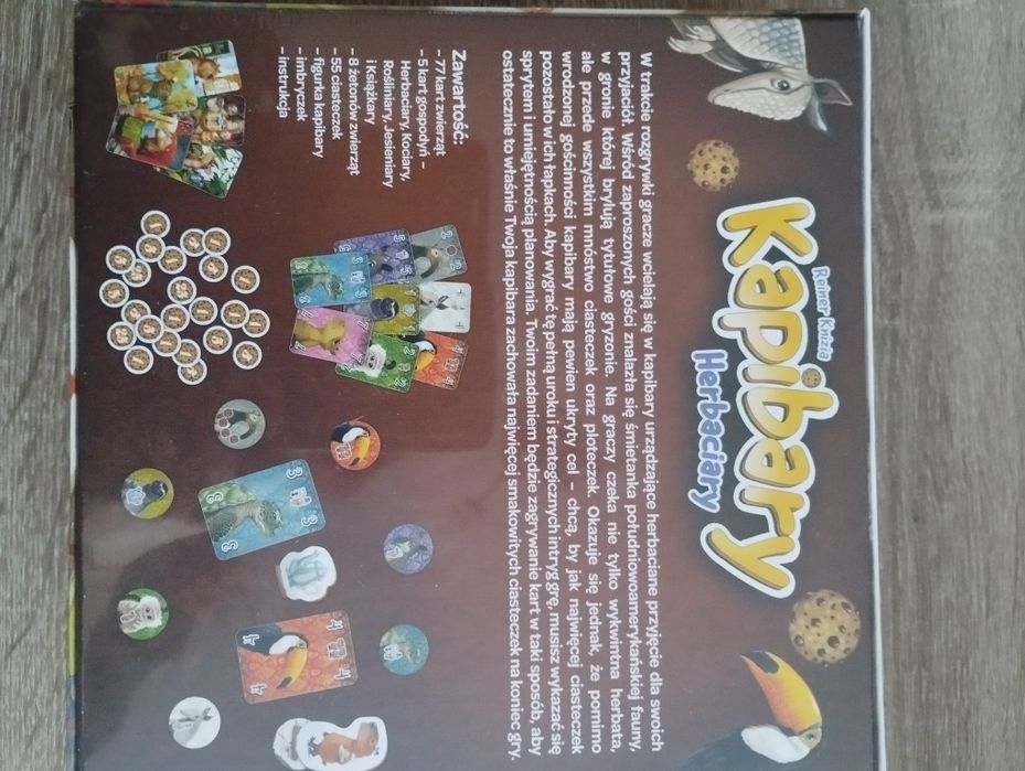 Gra planszowa Kapibary Herbaciary nowa